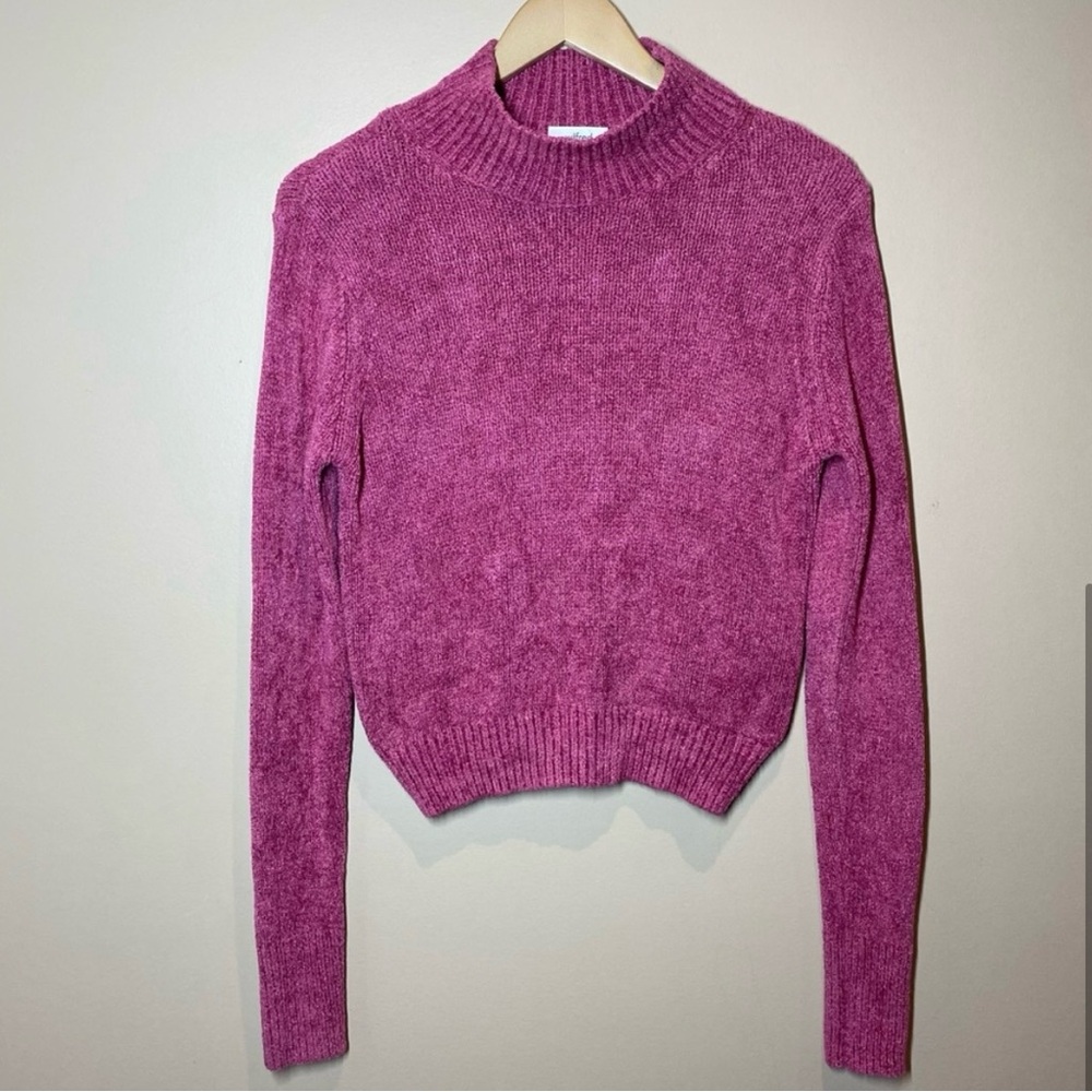 Wilfred Aritzia Corteta Sweater Berry Pink Size Medium